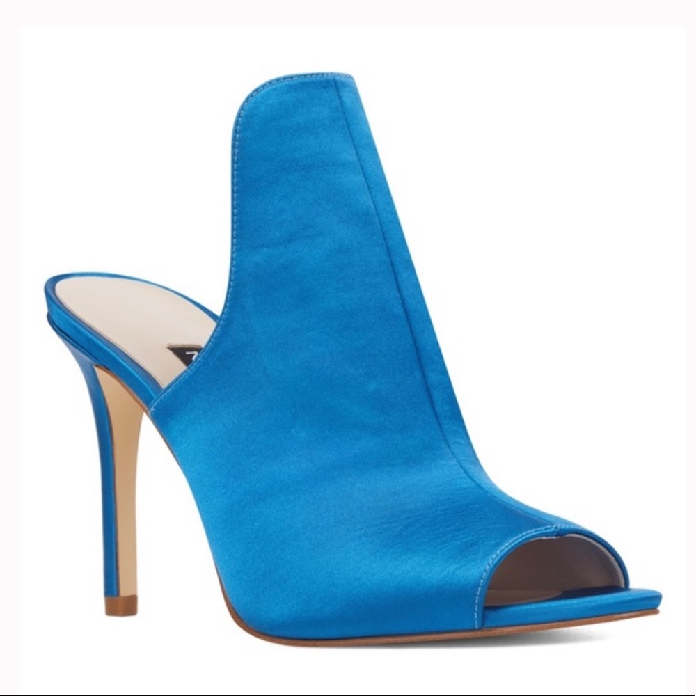 BNWT Satin Mules (Nine West)